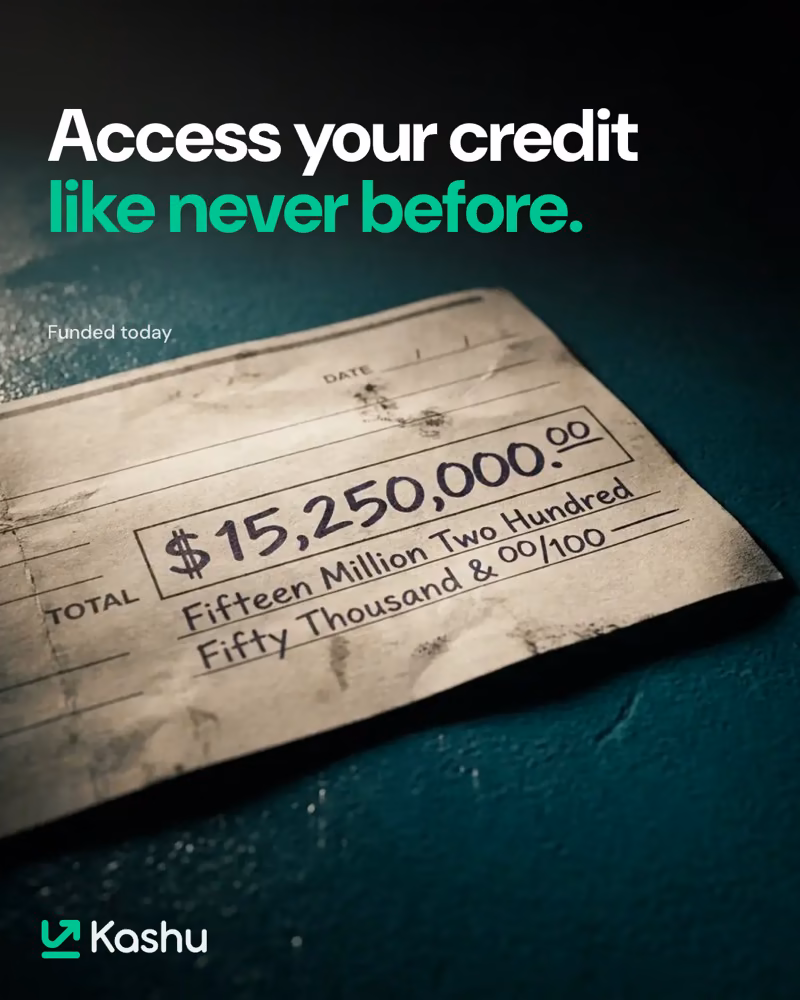 Kashu credit-to-cash ad