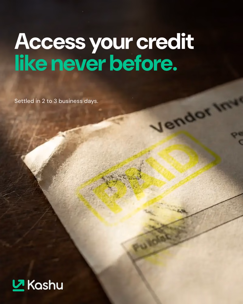 Kashu credit-to-cash ad