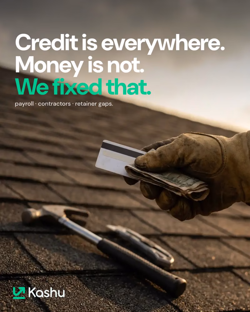Kashu credit-to-cash ad