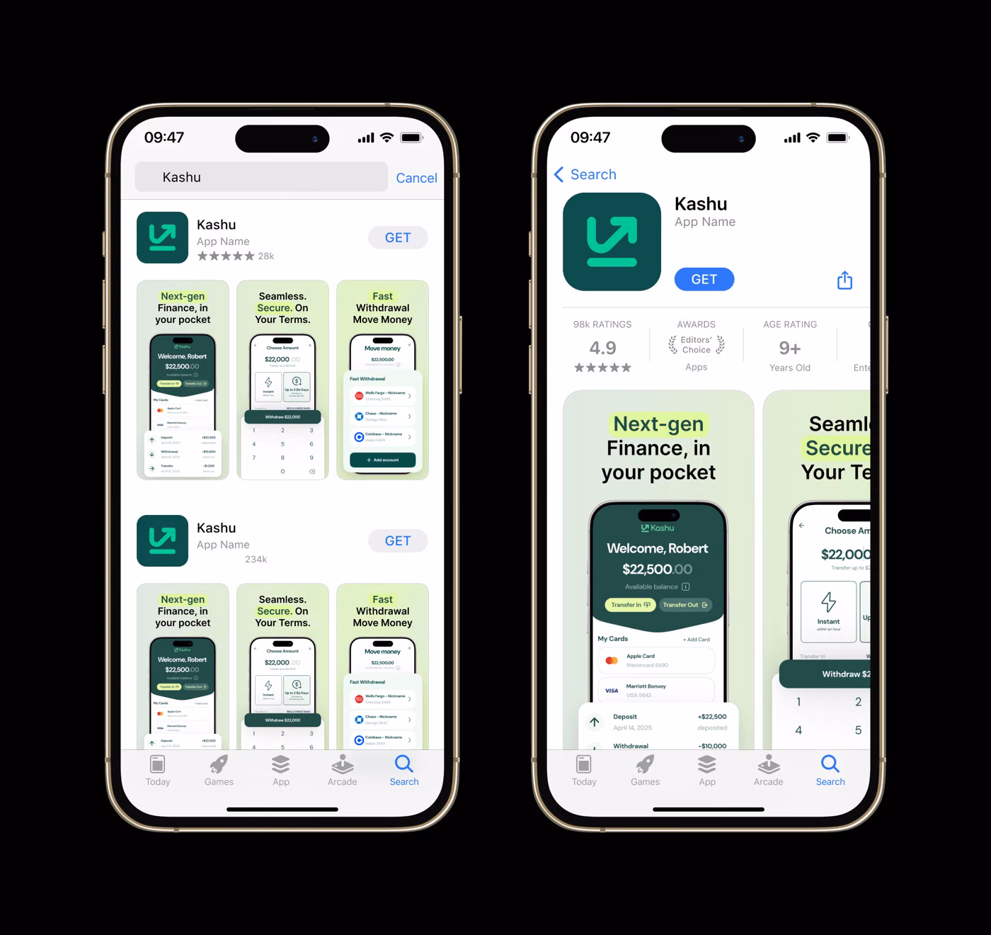 App Store creative